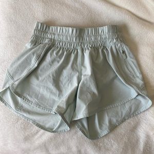 lululemon tracker shorts blue